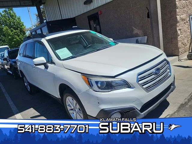 Crystal White Pearl 2017 Subaru Outback Wagon All-Wheel Drive Continuously Variable Transmission