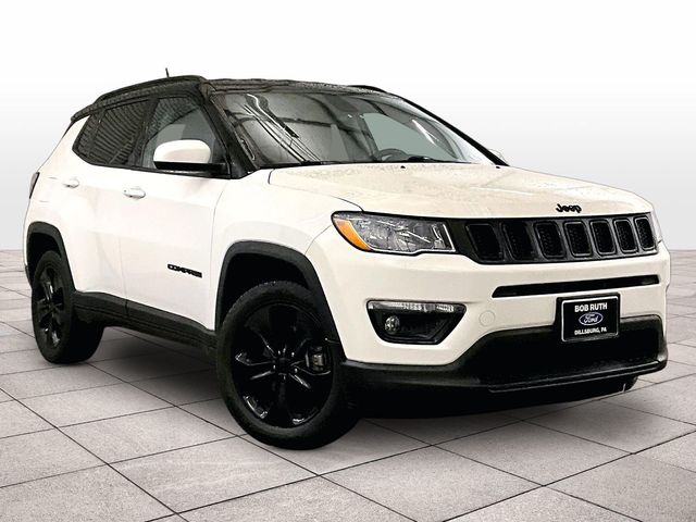 2021 Jeep Compass Latitude White at Bob Ruth Ford