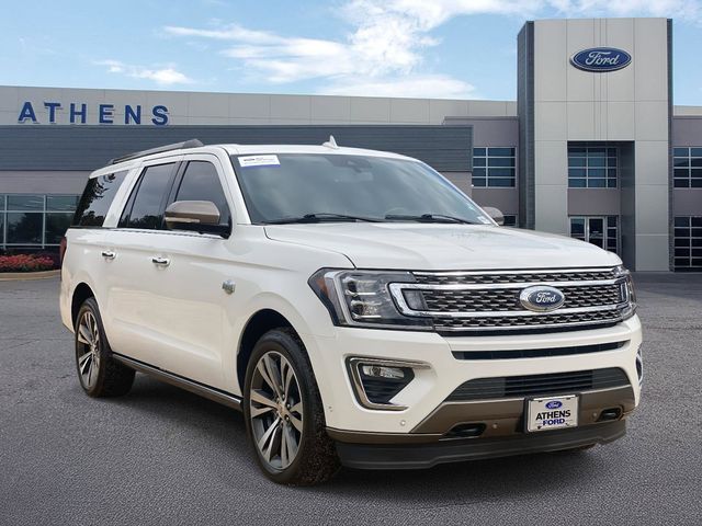Star White Metallic Tri-Coat 2021 Ford Expedition MAX King Ranch 4WD SUV / Crossover Four-Wheel Drive Automatic