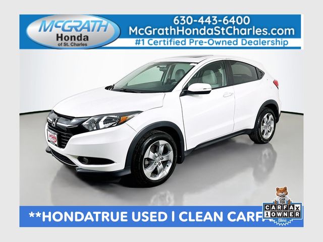 White Orchid Pearl 2017 Honda HR-V EX AWD SUV / Crossover All-Wheel Drive Continuously Variable Transmission