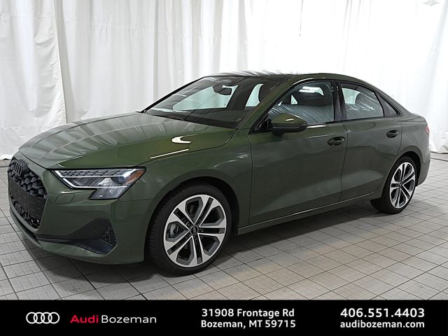 Green 2026 Audi A3 Sedan All-Wheel Drive 7-Speed Automatic