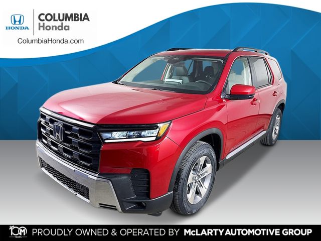 Radiant Red Metallic II 2026 Honda Pilot SUV / Crossover Front-Wheel Drive Automatic