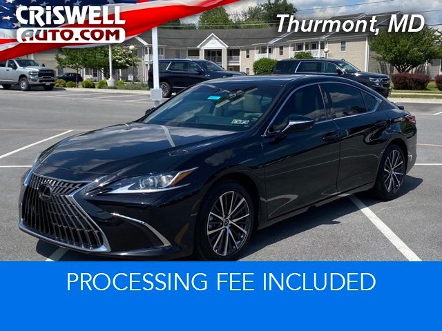 Black (Caviar) 2025 Lexus ES Hybrid 300h FWD Sedan Front-Wheel Drive Continuously Variable Transmission