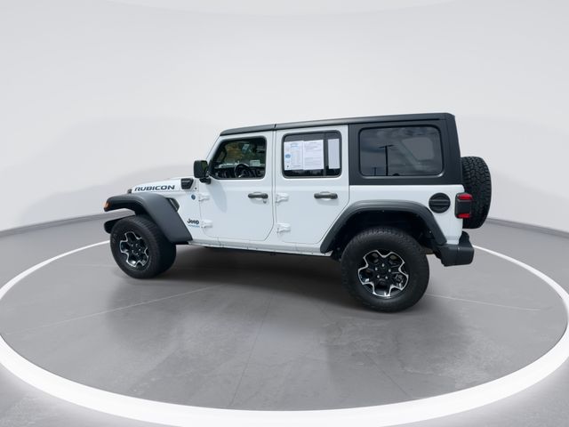 Used 2022 White Jeep Unlimited Rubicon 4xe image 6