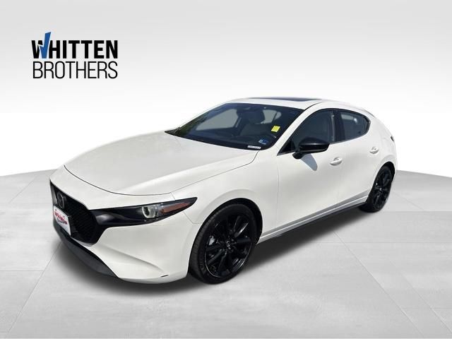 Snowflake White Pearl 2021 Mazda MAZDA3 Hatchback All-Wheel Drive 6-Speed Automatic