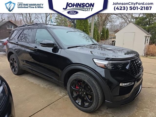 Agate Black Metallic 2023 Ford Explorer ST AWD SUV / Crossover All-Wheel Drive Automatic
