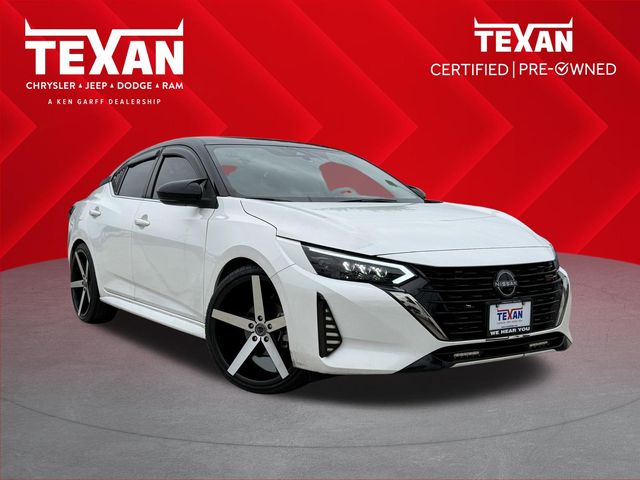 2024 Nissan Sentra SR White at Bayway Chrysler Dodge Jeep Ram