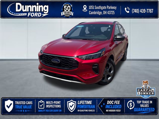 Rapid Red Metallic Tinted Clearcoat 2023 Ford Escape SUV / Crossover All-Wheel Drive 8-Speed Automatic