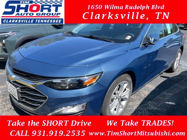 Lakeshore Blue Metallic 2024 Chevrolet Malibu Sedan Front-Wheel Drive Continuously Variable Transmission