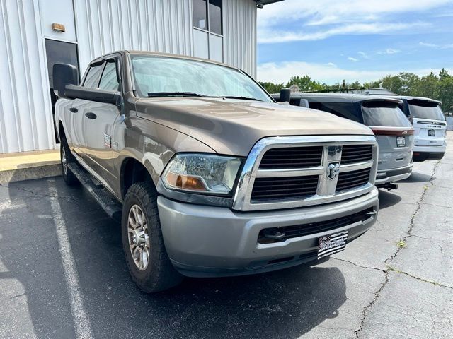 Brown (Tan Pearl) 2010 Dodge RAM 2500 ST Crew Cab 4WD Pickup Truck Four-Wheel Drive 5-Speed Automatic