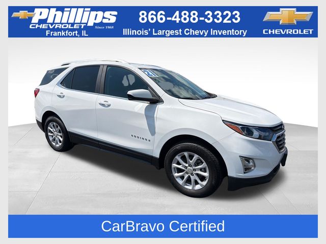 Summit White 2021 Chevrolet Equinox SUV / Crossover Front-Wheel Drive 6-Speed Automatic Overdrive