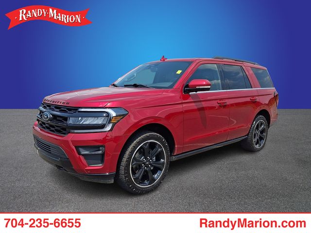 Red Metallic 2022 Ford Expedition SUV / Crossover Four-Wheel Drive Automatic