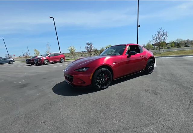 Soul Red Crystal Metallic 2024 Mazda MX-5 Miata RF Club RWD Convertible Rear-Wheel Drive 6-Speed Manual