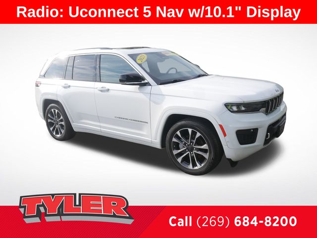 Bright White Clearcoat 2023 Jeep Grand Cherokee SUV / Crossover Four-Wheel Drive 8-Speed Automatic