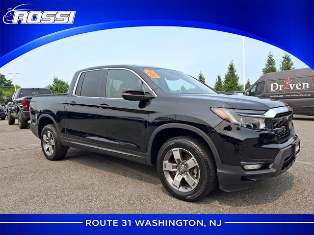 Black 2024 Honda Ridgeline Pickup Truck All-Wheel Drive 9-Speed Automatic