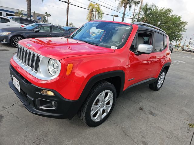 Colorado Red 2018 Jeep Renegade Limited 4WD SUV / Crossover Four-Wheel Drive 9-Speed Automatic