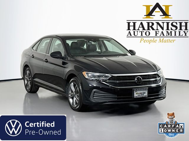 Deep Black 2022 Volkswagen Jetta Sedan Front-Wheel Drive 8-Speed Automatic