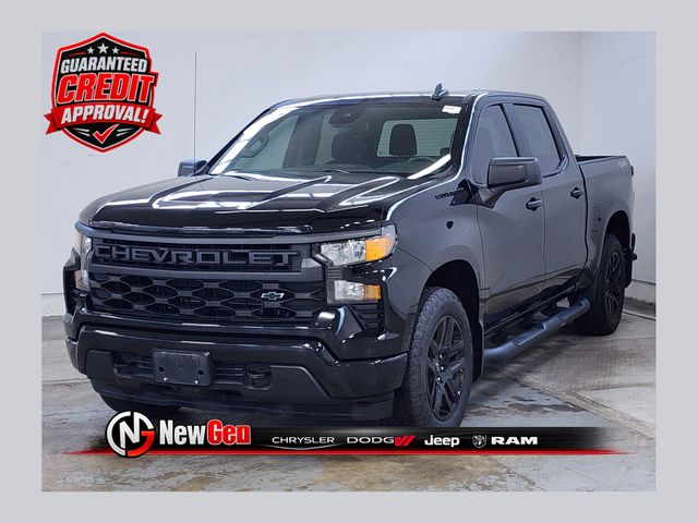 Black 2024 Chevrolet Silverado 1500 Pickup Truck Four-Wheel Drive 8-Speed Automatic