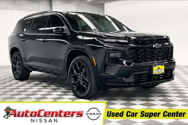 Mosaic Black Metallic 2024 Chevrolet Traverse SUV / Crossover Four-Wheel Drive 8-Speed Automatic