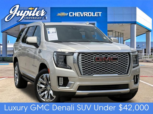 Brown (Pearl Beige Metallic) 2021 GMC Yukon Denali RWD SUV / Crossover 4X2 Automatic