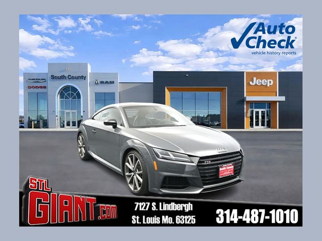 Gray Metallic 2018 Audi TTS Coupe All-Wheel Drive 6-Speed Automatic