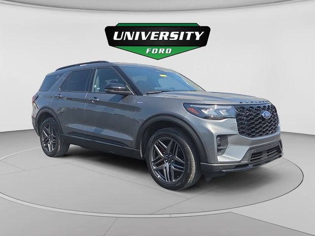 Gray Metallic 2025 Ford Explorer SUV / Crossover All-Wheel Drive Automatic