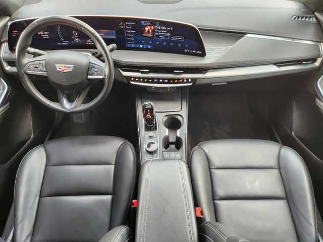 2025 Cadillac XT4 Premium Luxury Silver at Tom Peacock Cadillac
