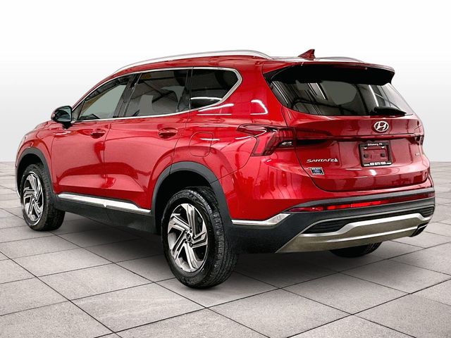 2021 Hyundai Santa Fe SEL Red at Bob Ruth Ford