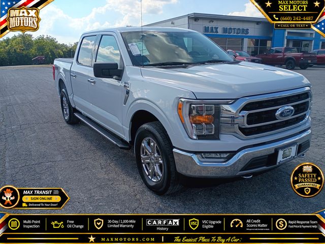 Space White Metallic 2021 Ford F-150 Pickup Truck Four-Wheel Drive Automatic