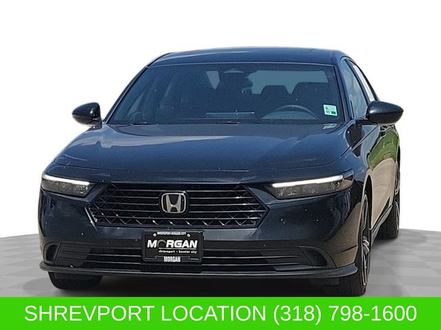 Crystal Black Pearl 2023 Honda Accord Hybrid Sedan Front-Wheel Drive Continuously Variable Transmission