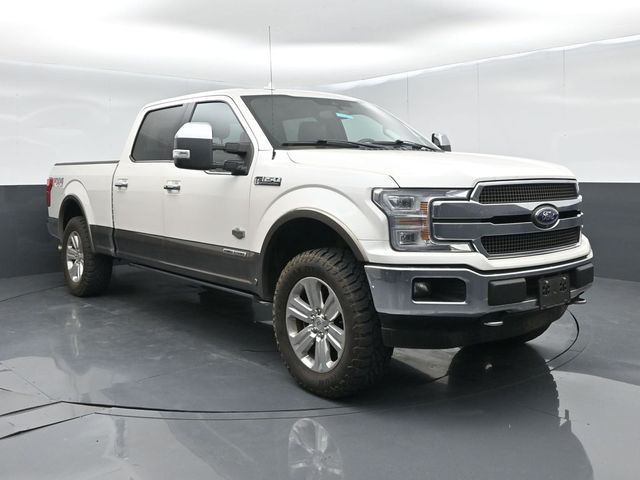 White / Gray 2018 Ford F-150 Pickup Truck Four-Wheel Drive Automatic