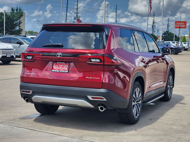 2026 Toyota Grand Highlander Hybrid MAX Platinum Red at Classic Toyota Galveston