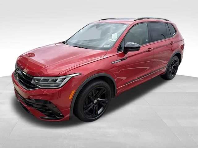 Kings Red Metallic 2024 Volkswagen Tiguan SUV / Crossover Front-Wheel Drive 8-Speed Automatic