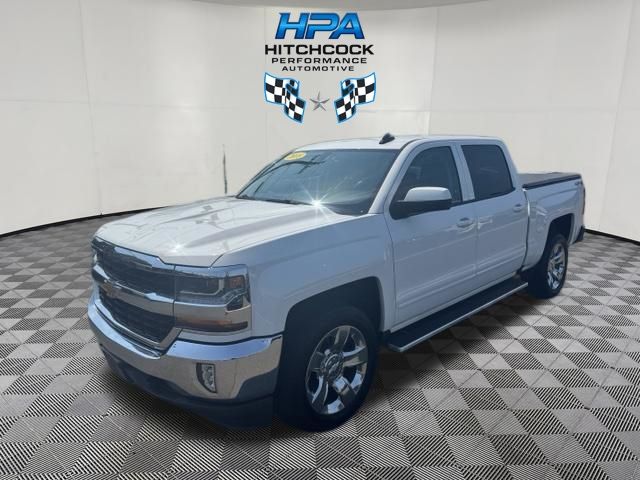 Summit White 2018 Chevrolet Silverado 1500 Pickup Truck Four-Wheel Drive 8-Speed Automatic