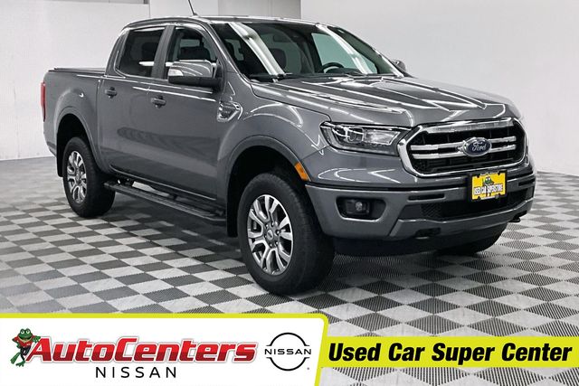 Carbonized Gray Metallic 2021 Ford Ranger Pickup Truck Four-Wheel Drive 10-Speed Automatic