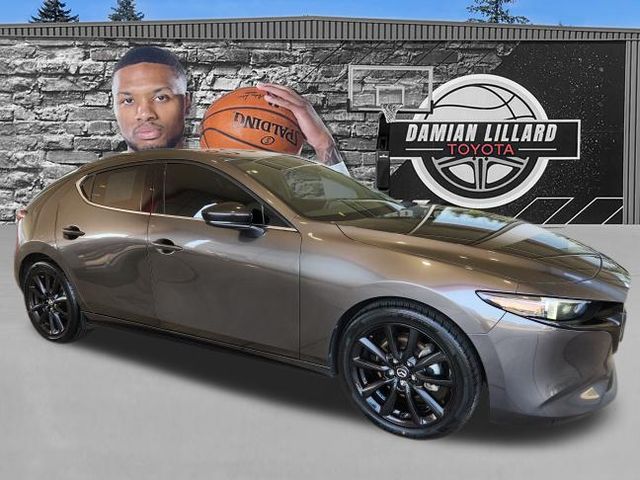 Machine Gray Metallic 2021 Mazda MAZDA3 Hatchback All-Wheel Drive 6-Speed Automatic
