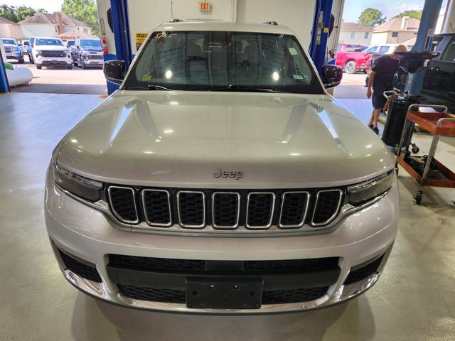 2021 Jeep Grand Cherokee L Limited Silver at DeMontrond Mazda