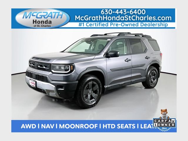 Gray (Modern Steel Metallic) 2026 Honda Passport RTL AWD SUV / Crossover All-Wheel Drive Automatic