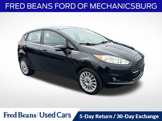 Tuxedo Black 2015 Ford Fiesta Titanium Hatchback Hatchback Front-Wheel Drive 6-Speed Automatic
