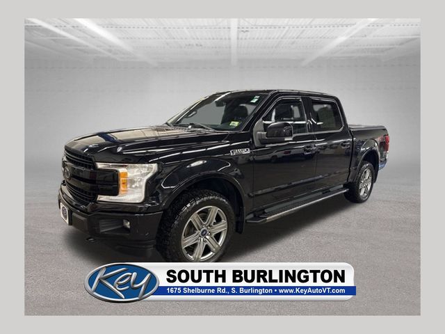 Shadow Black 2018 Ford F-150 Pickup Truck Four-Wheel Drive Automatic