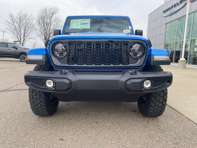 2026 Jeep Gladiator Willys - Hydro Blue Pearlcoat exterior view 2