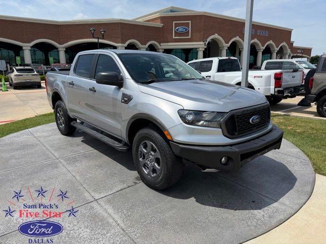Silver Metallic 2020 Ford Ranger XLT SuperCrew RWD Pickup Truck 4X2 Automatic