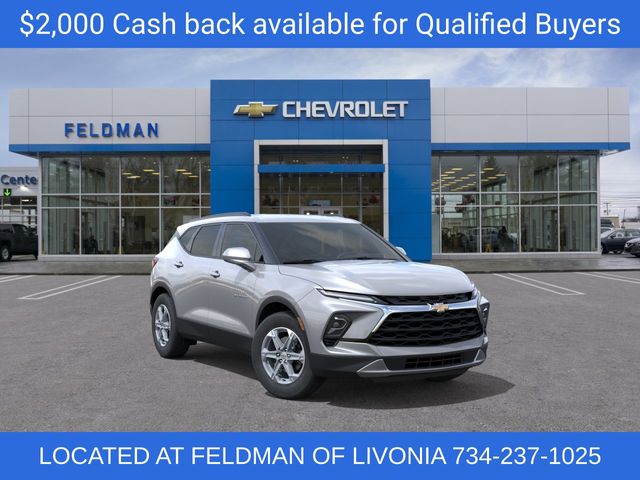 Sterling Gray Metallic 2026 Chevrolet Blazer SUV / Crossover 9-Speed Automatic Overdrive