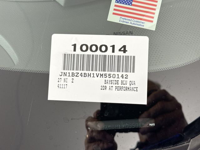 New 2027 Nissan Z Coupe