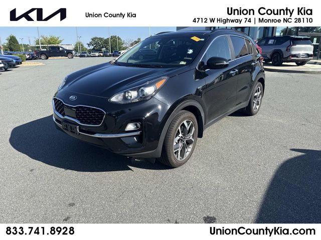 Black Cherry Pearl 2022 Kia Sportage SUV / Crossover All-Wheel Drive 6-Speed Automatic Overdrive