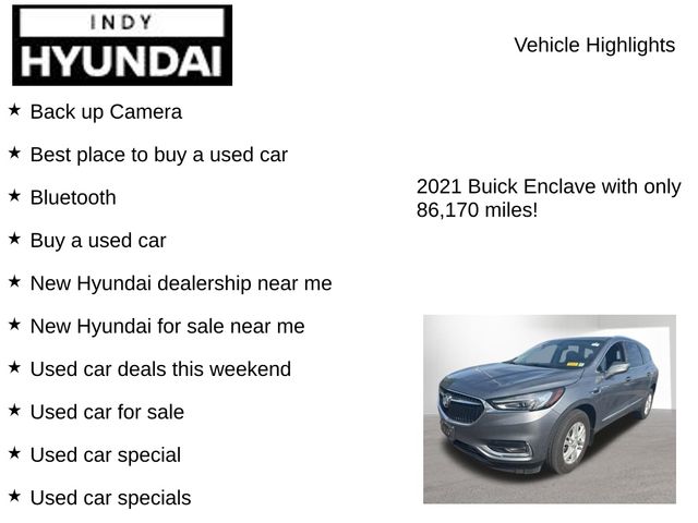 Used 2021 Buick Enclave For Sale in Indianapolis, IN