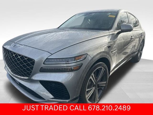 Savile Silver 2025 Genesis GV80 Coupe 3.5T E-SC AWD Coupe All-Wheel Drive 8-Speed Automatic
