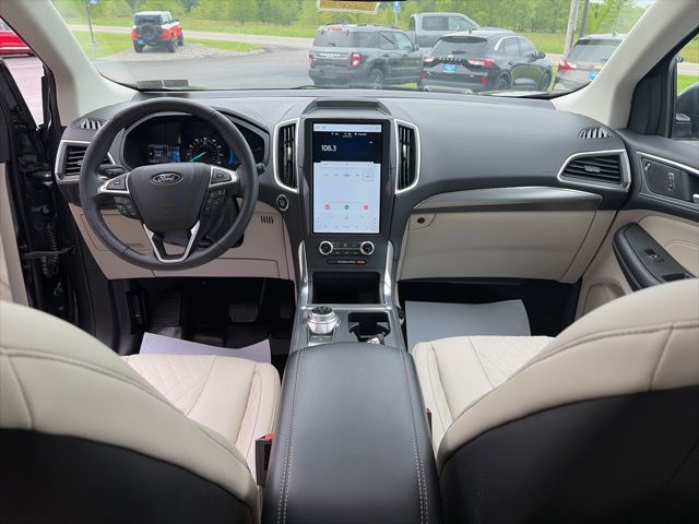 2024 Ford Edge Titanium Blue at Luther Ford