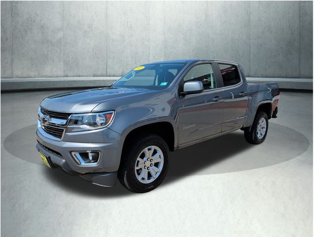 Gray (Satin Steel Metallic) 2019 Chevrolet Colorado Pickup Truck Four-Wheel Drive 8-Speed Automatic