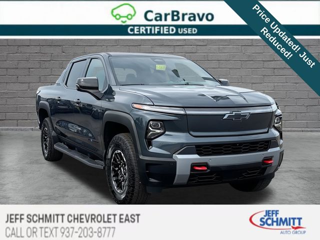 Blue Smoke Metallic 2026 Chevrolet Silverado EV Pickup Truck All-Wheel Drive 1-Speed Automatic